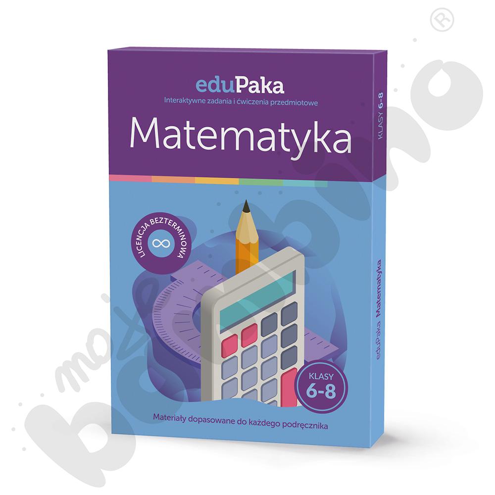 EduPaka - interaktywne zadania i ćwiczenia przedmiotowe - MATEMATYKA kl. 6-8