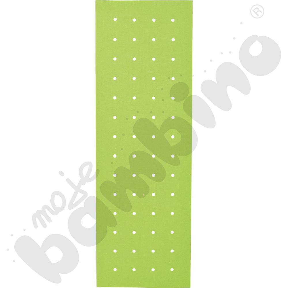Panel wyciszający pionowy z otworami - zielony