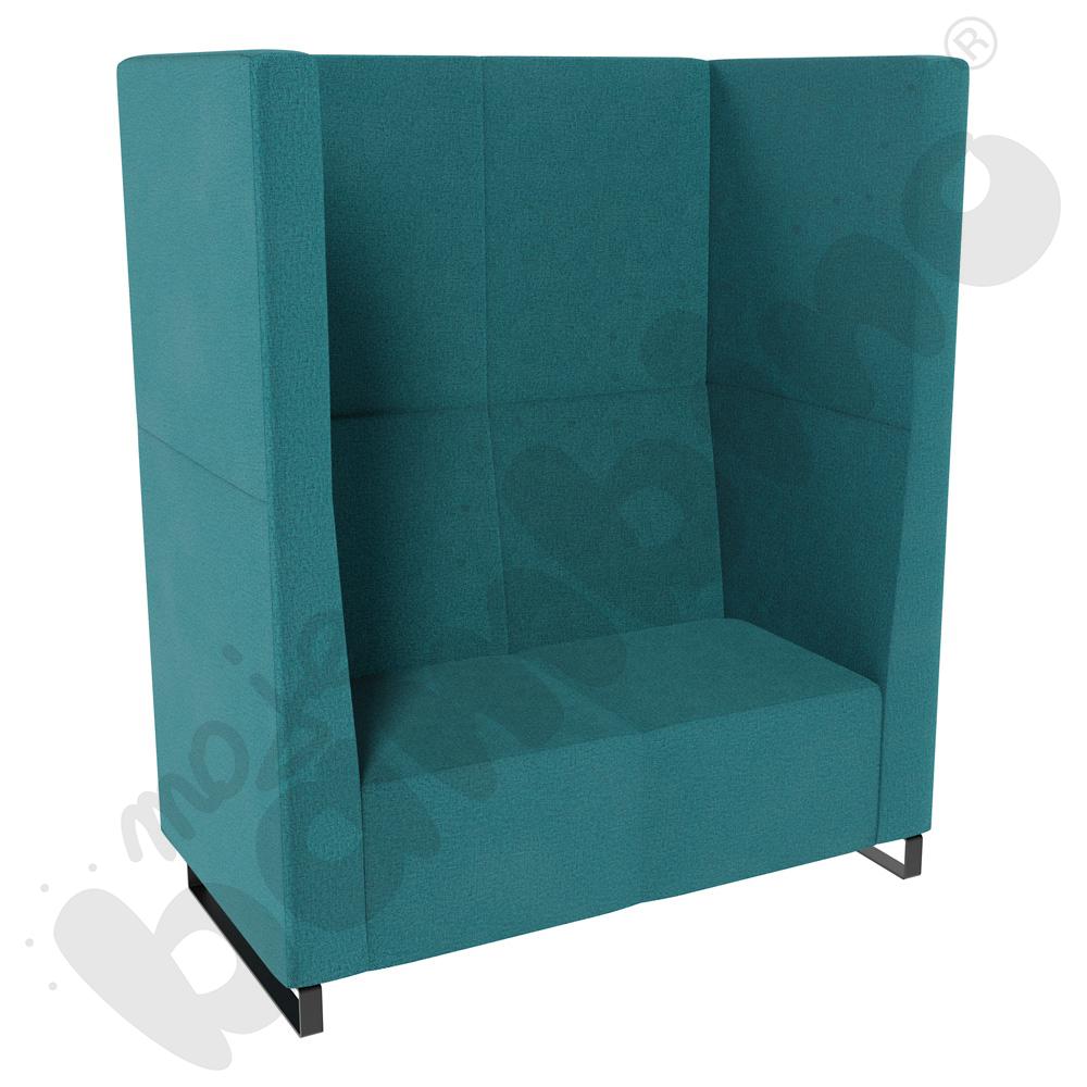 Sofa Universum 2-os. wys. 163 cm, 2 boki wysokie, tkanina KG08