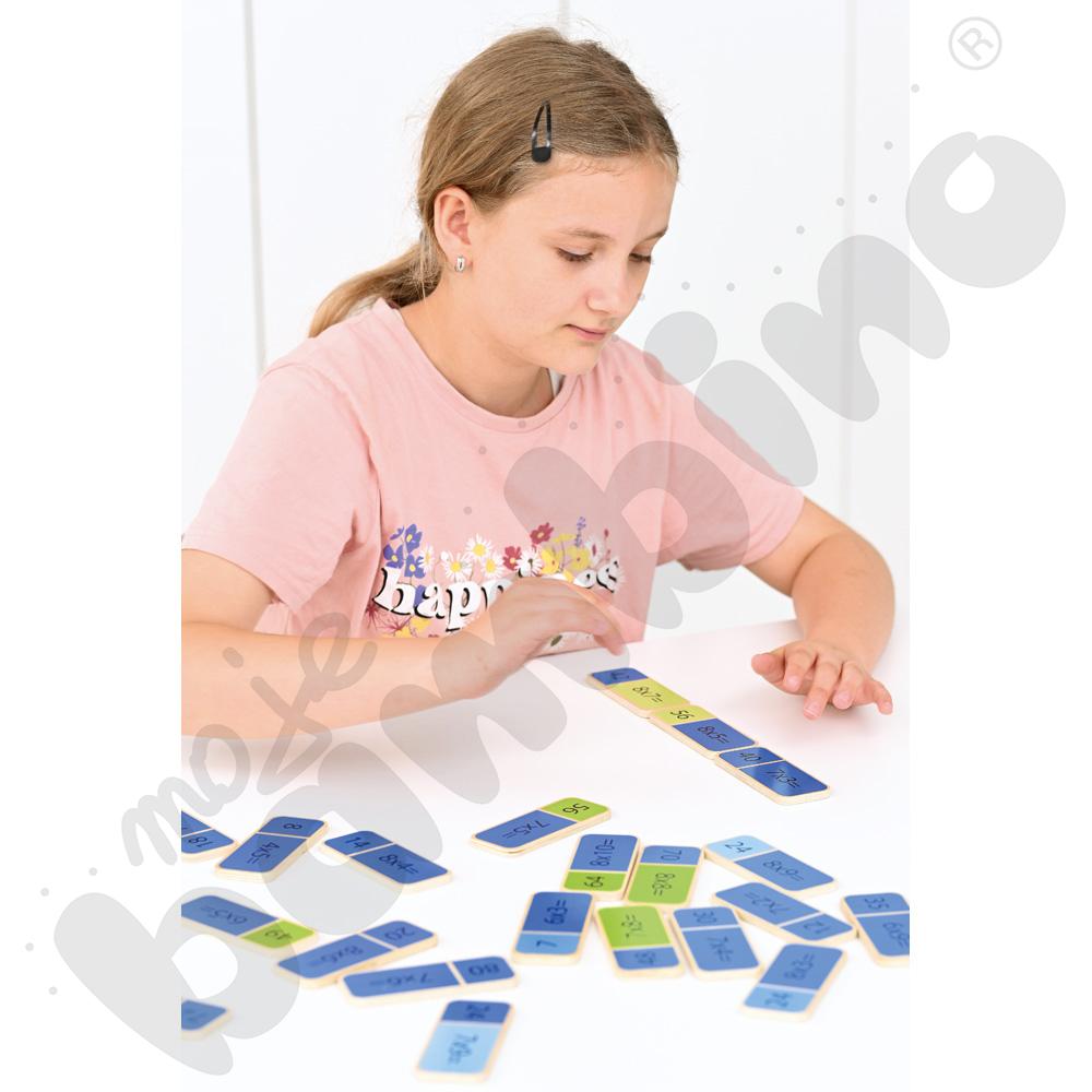 Domino matematyczne - mnożenie