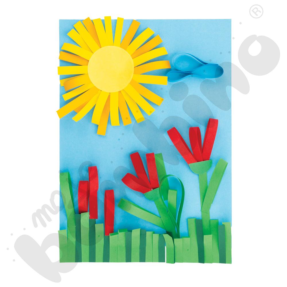 Papierowe paski kreatywne, 1-2 x 35 cm Papierowe paski kreatywne, 1-2 x 35 cm