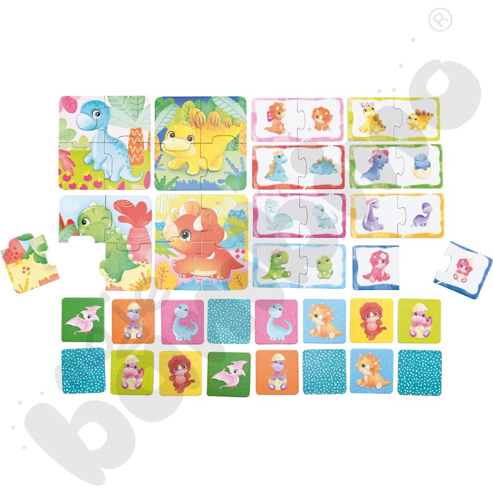 Dinoland - gry edukacyjne 3 w 1