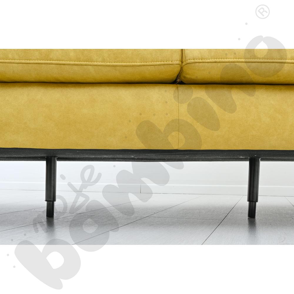 Sofa Miami 4-osobowa zielonomusztardowa