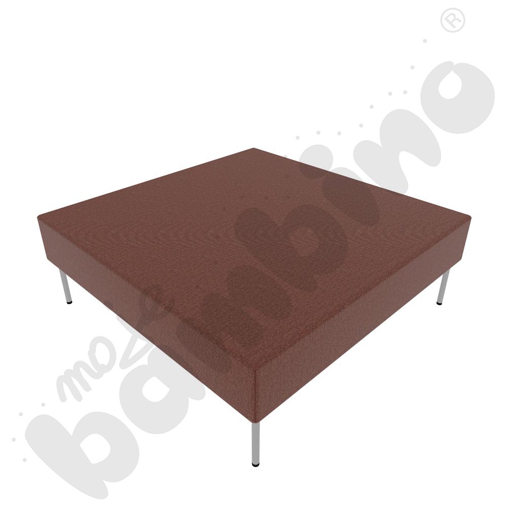 Pufa Versa 120x120 cm z plastikowymi stopkami, stelaż jasnoszary, tkanina RO06 Pufa Versa 120x120 cm z plastikowymi stopkami, stelaż jasnoszary, tkanina RO06