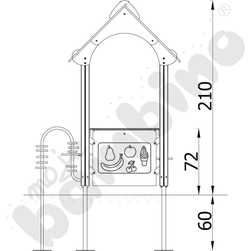 Quadro Baby - mini domek