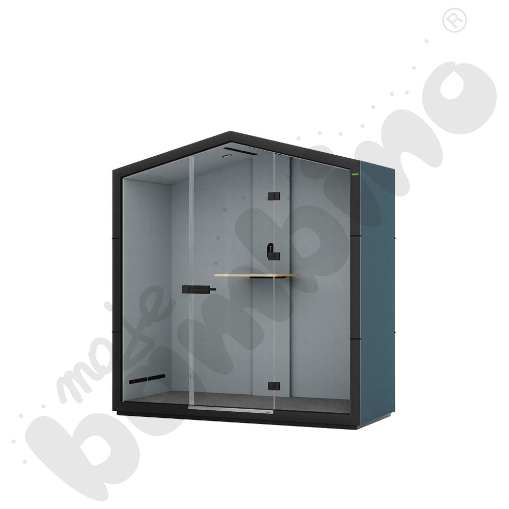 Budka akustyczna Silent Up 2-osobowa - turkusowa