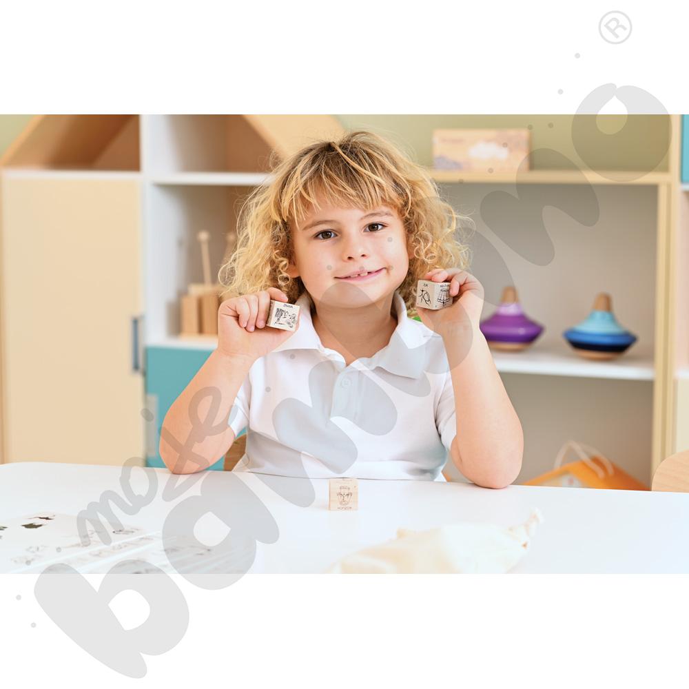 Logokostki - głoska - ż - 3 w 1 Logokostki - głoska - ż - 3 w 1