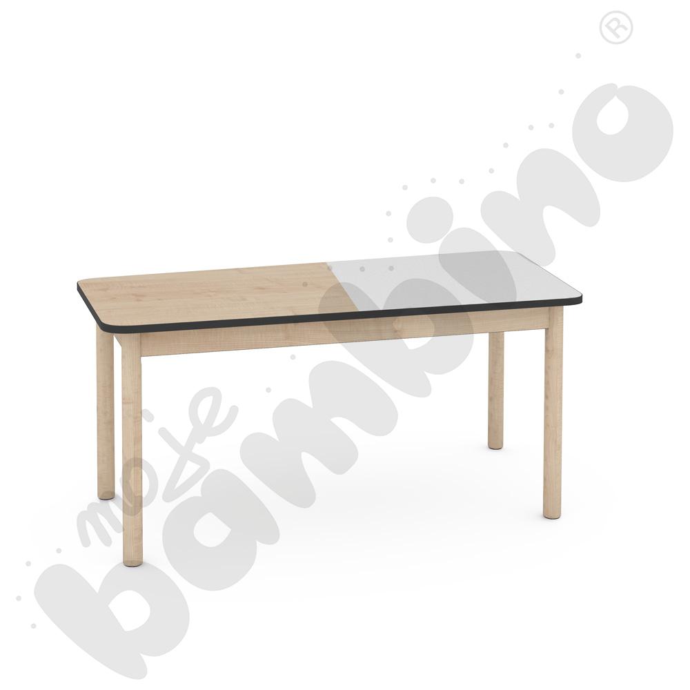Blat stołu FLO szer. 131 cm biało-klonowy