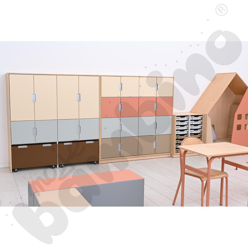 Quadro - regał wielofunkcyjny, klon jasny