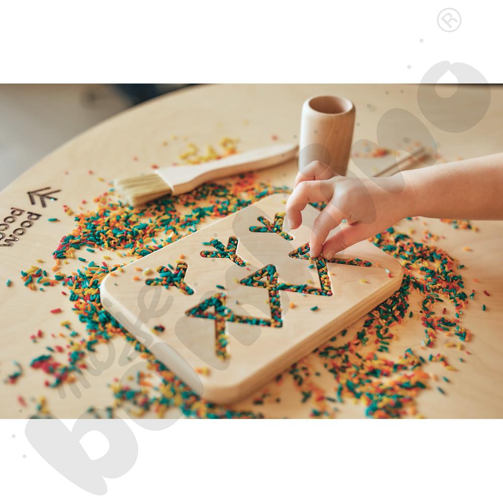 Tablice grafomotoryczne starszaka - naturalne - MED