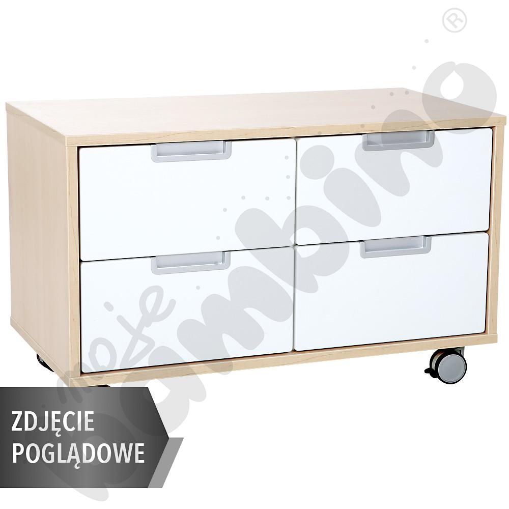 Quadro - zestaw 28, biała skrzynia
