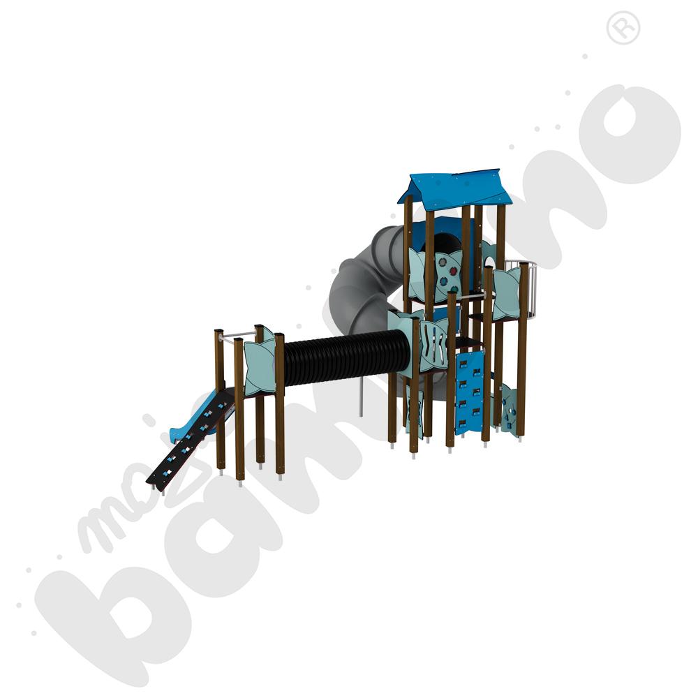 Zestaw Urbi 13, słupy drewniane B