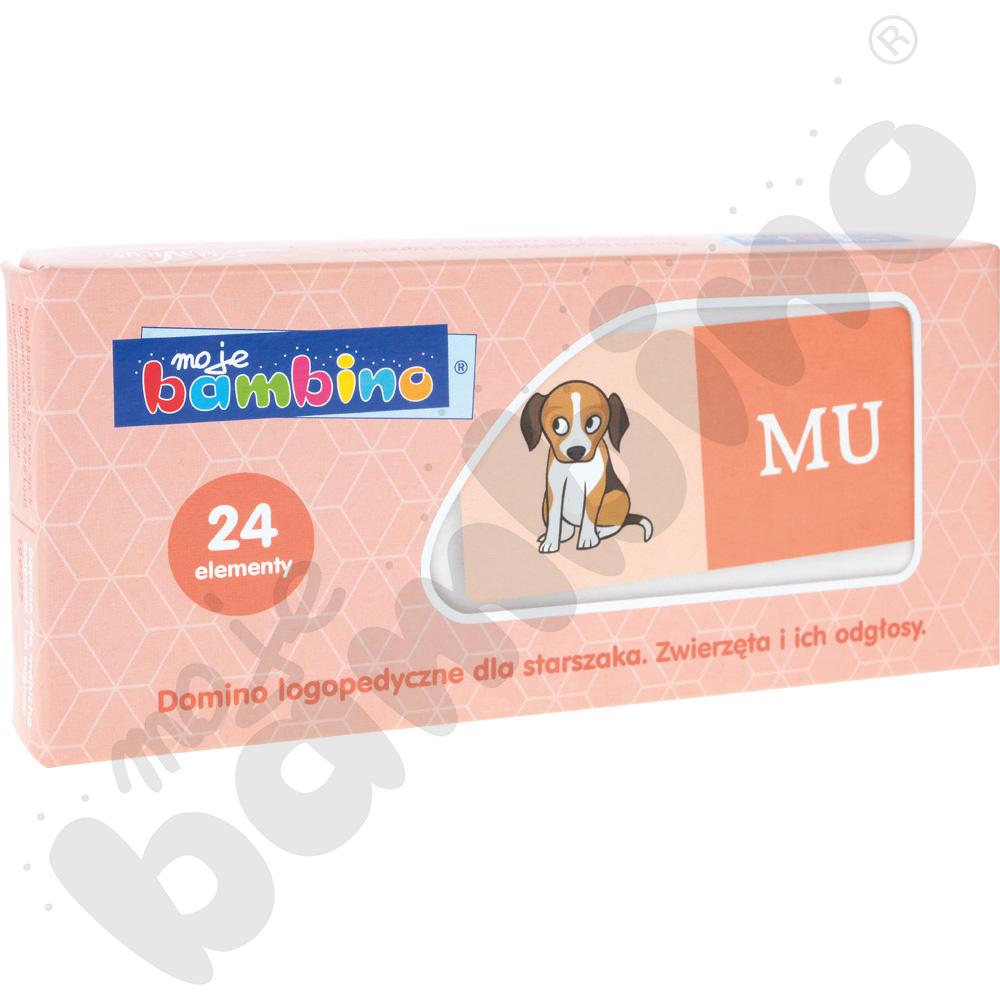 Domino dla malucha. Zwierzęta i ich odgłosy Domino dla malucha. Zwierzęta i ich odgłosy