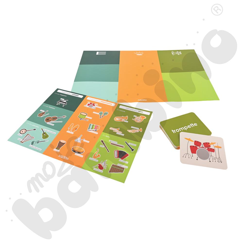 LOGI miniBot - instrumenty - w języku francuskim