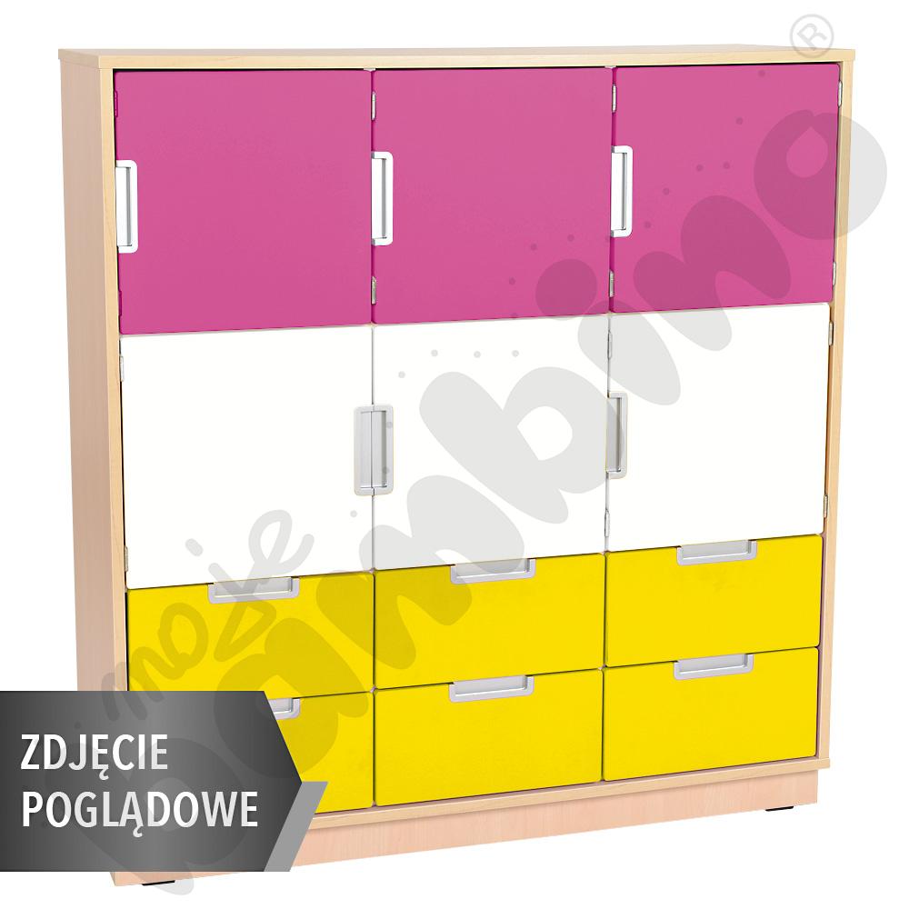 Quadro - zestaw 53, 90 st., biała skrzynia