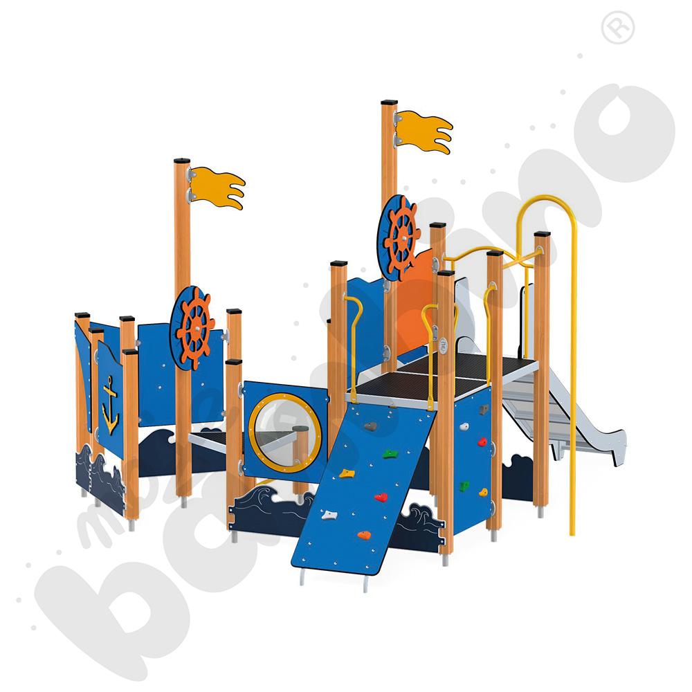 Quadro - zestaw 12466, drewniane słupy
