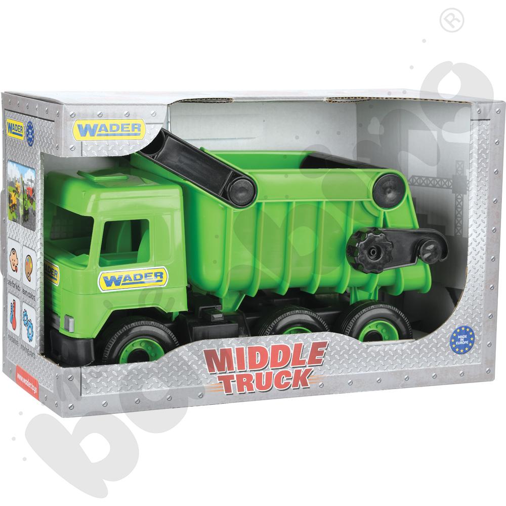 Middle Truck - wywrotka Kacpra - zielona