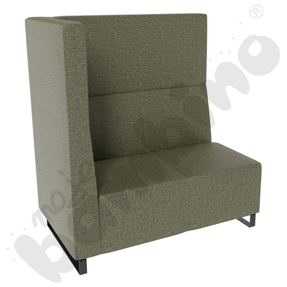 Sofa Universum 2-os. wys. 133 cm, bok średni lewy, tkanina RO27