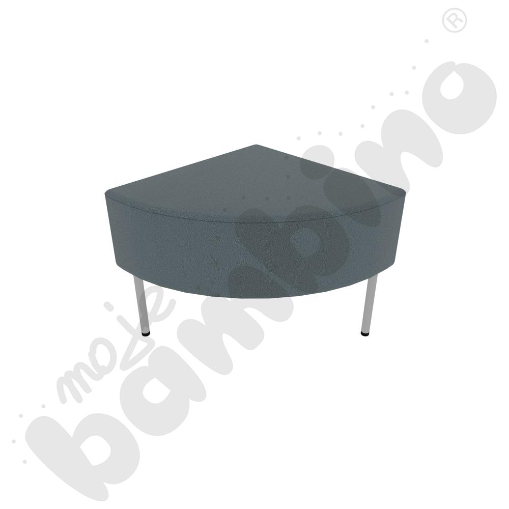 Narożnik Versa 50x50 cm z filcowymi stopkami, stelaż jasnoszary, tkanina BD13