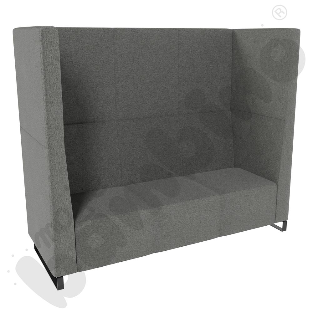 Sofa Universum 3-os. wys. 163 cm, 2 boki wysokie, tkanina KG22