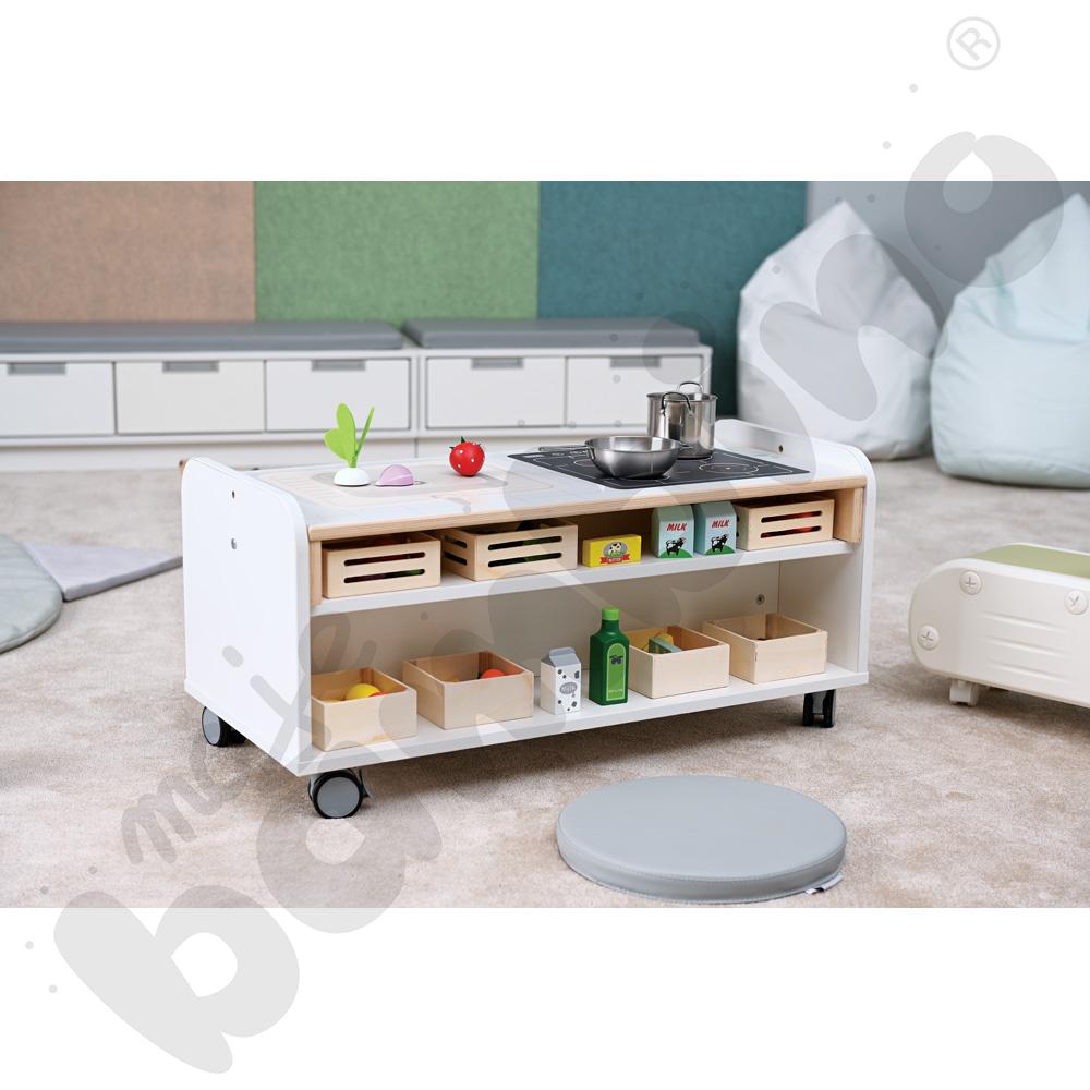 Mobilny kącik Quadro 253 - skrzynia biała