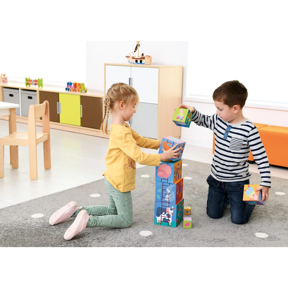 Zdjęcie klocków wieża