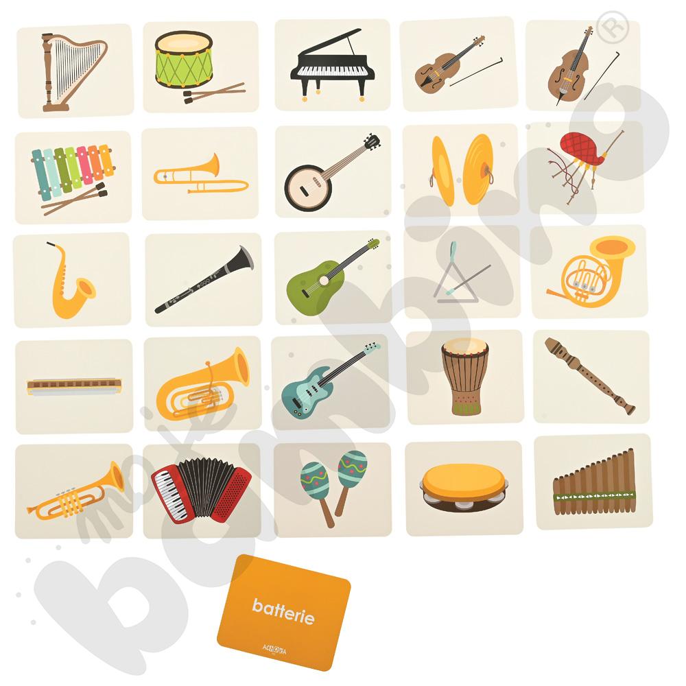 LOGI miniBot - instrumenty - w języku francuskim