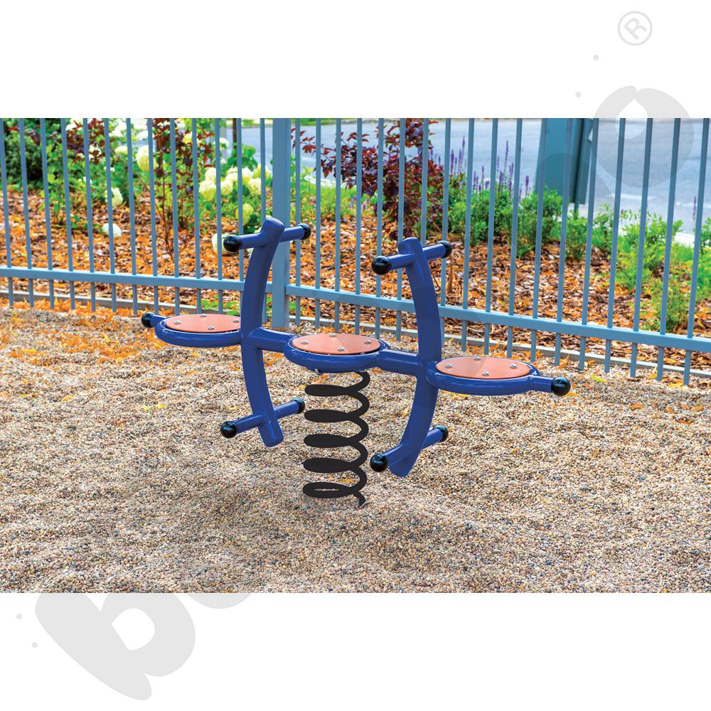 Bujak dwuosobowy na podstawie metalowej