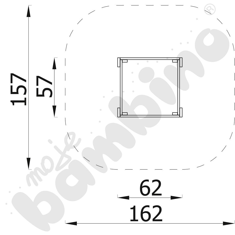 Warzywnik Terra, mały z kotwami Warzywnik Terra, mały z kotwami