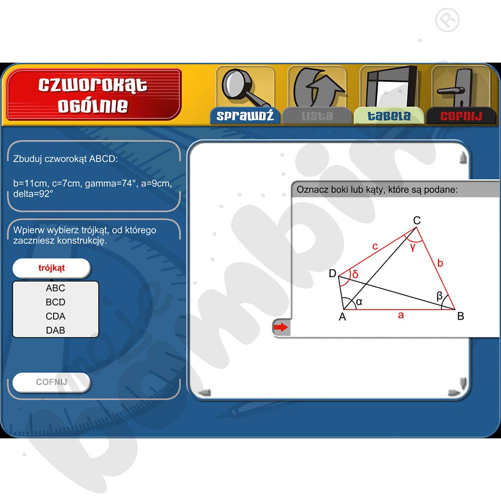 Didakta - Geometria 1 - Zadania konstrukcyjne 