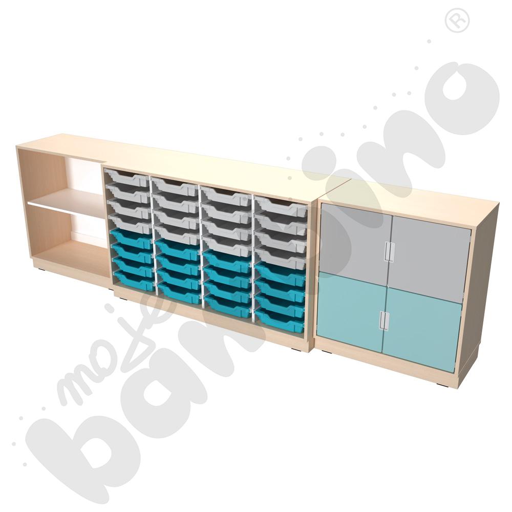 Quadro - zestaw 297 - skrzynia klon jasny