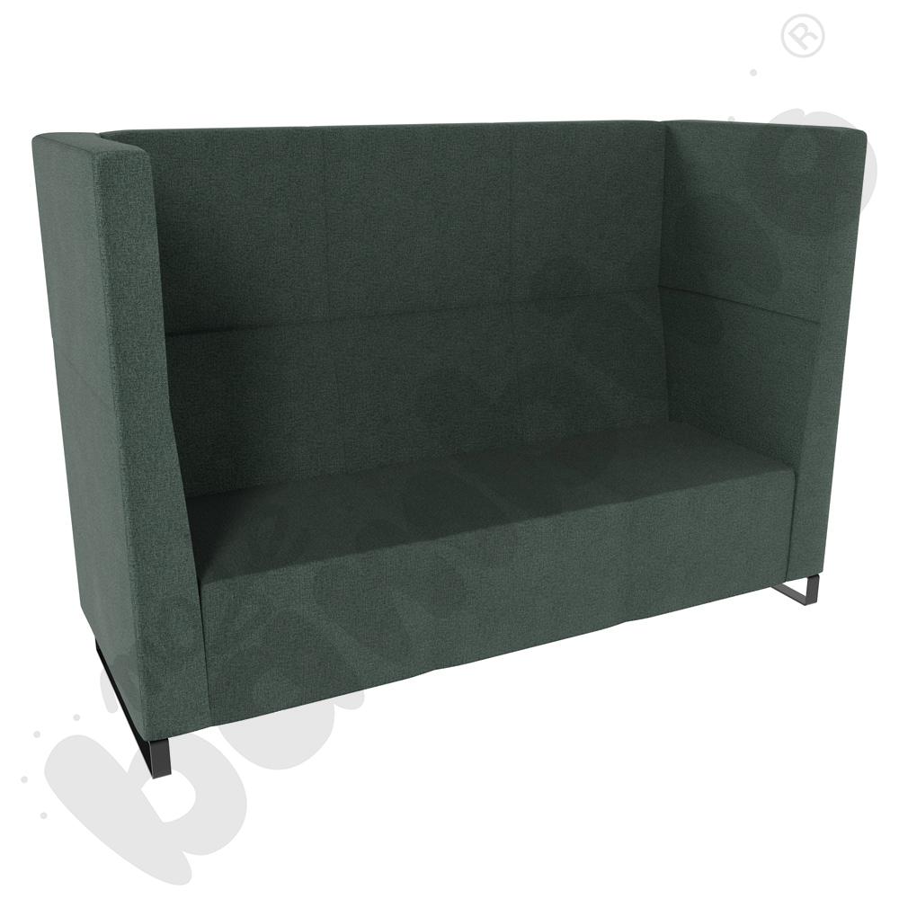 Sofa Universum 3-os. wys. 133 cm, 2 boki średnie, tkanina KG01