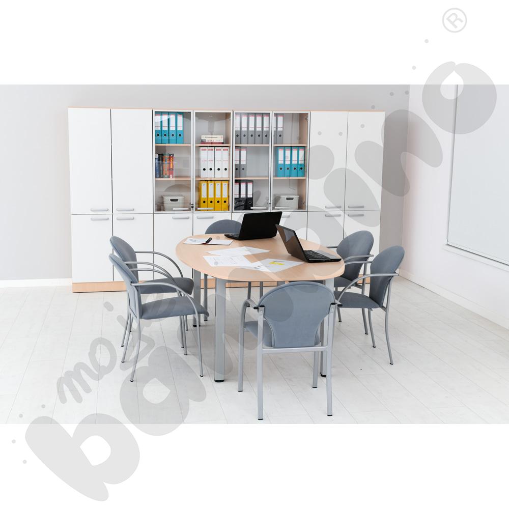 Stół owalny Grande 120 x 200 cm - klon jasny  Stół owalny Grande 120 x 200 cm - klon jasny