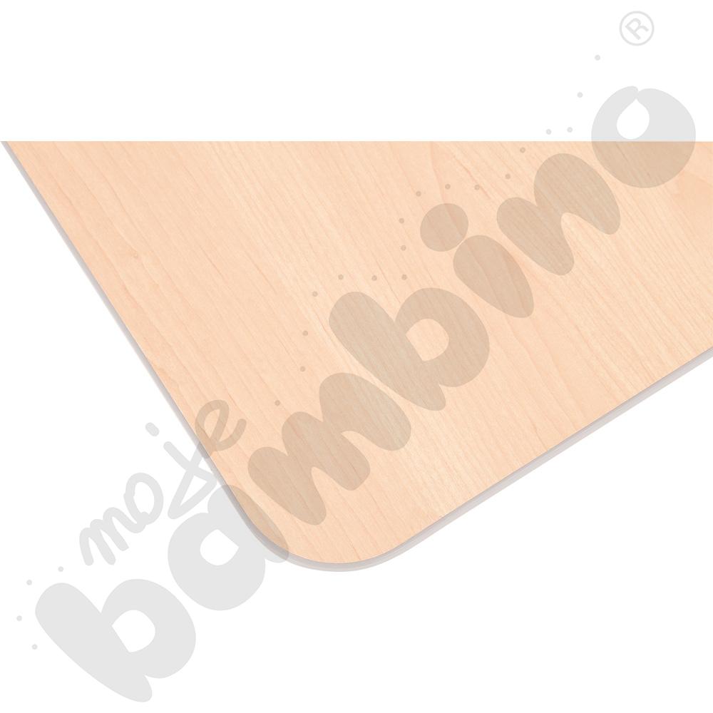 Blat Quadro klon jasny kwadratowy, szare obrzeże