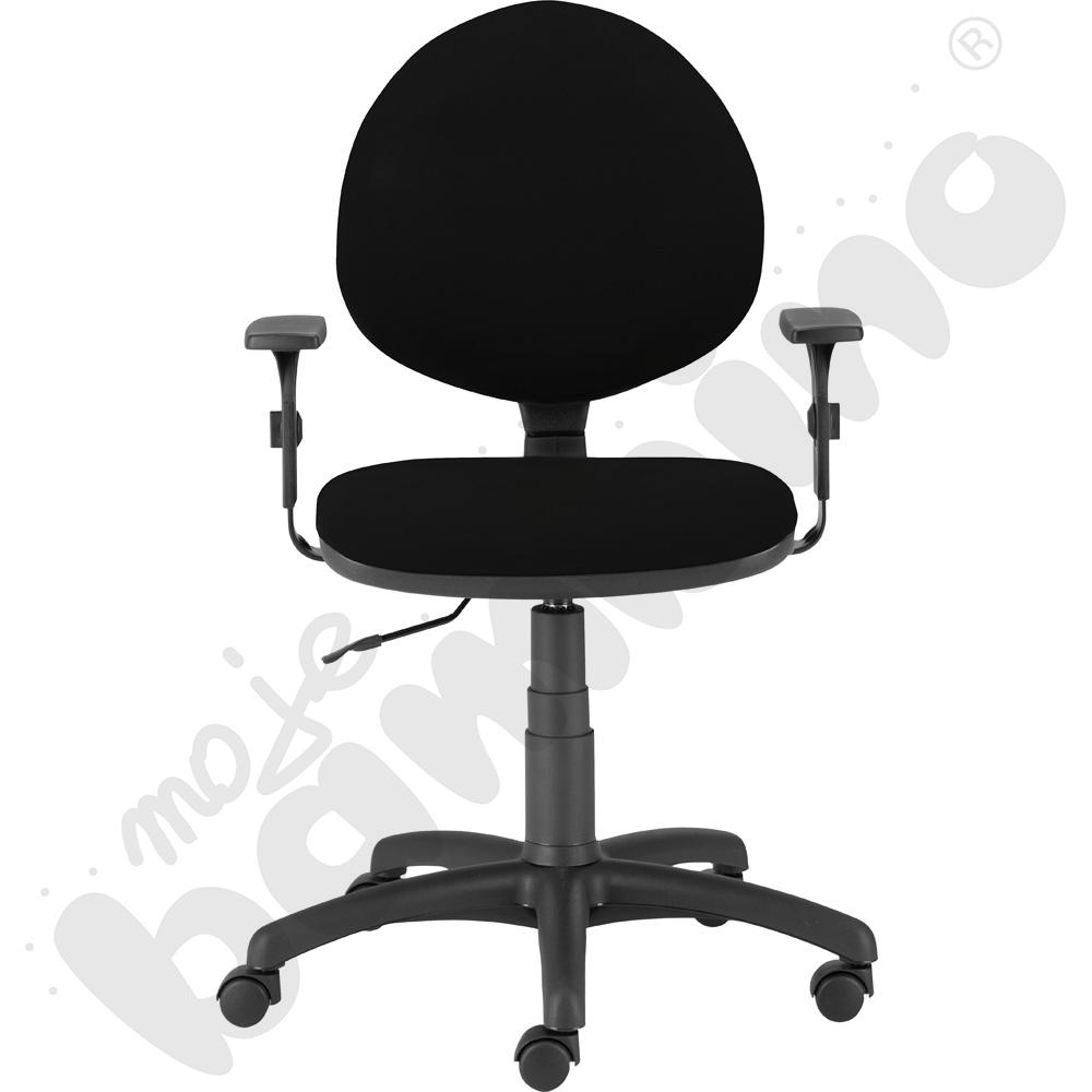 Krzesło R obrotowe SMART mikro czarne