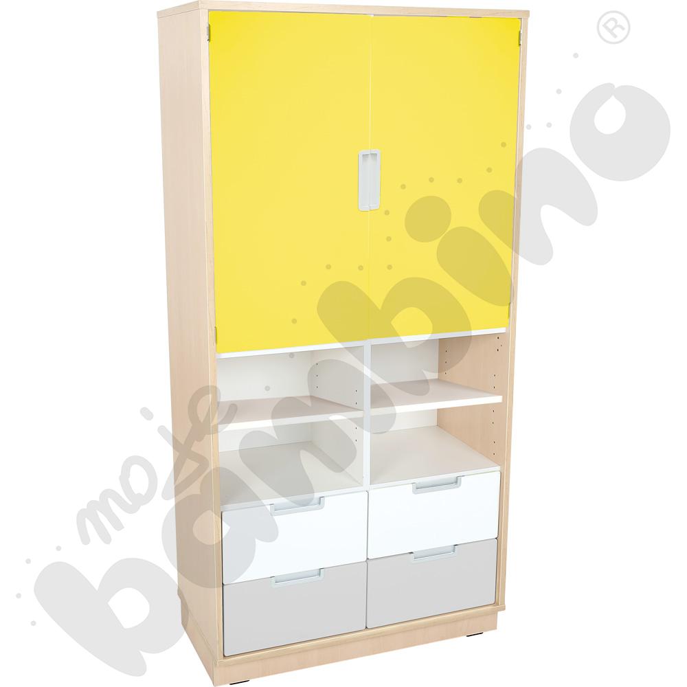 Quadro - zestaw 58, 90 st., cichy domyk, skrzynia klon jasny