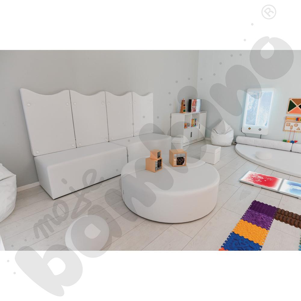 Oparcie do białych puf 2