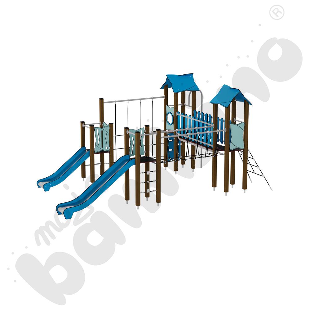 Zestaw Urbi 9, słupy drewniane B