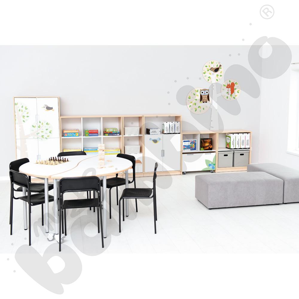 Quadro - zestaw Las 90 st., cichy domyk, klonowa skrzynia