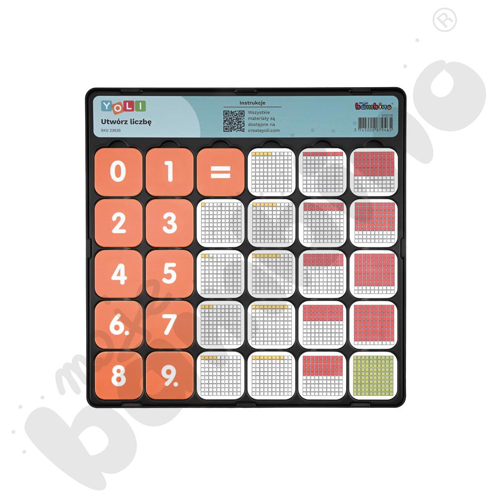 YOLI - tafelki Utwórz liczbę 