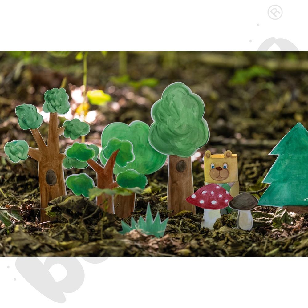 Kolorowy misiowy teatrzyk