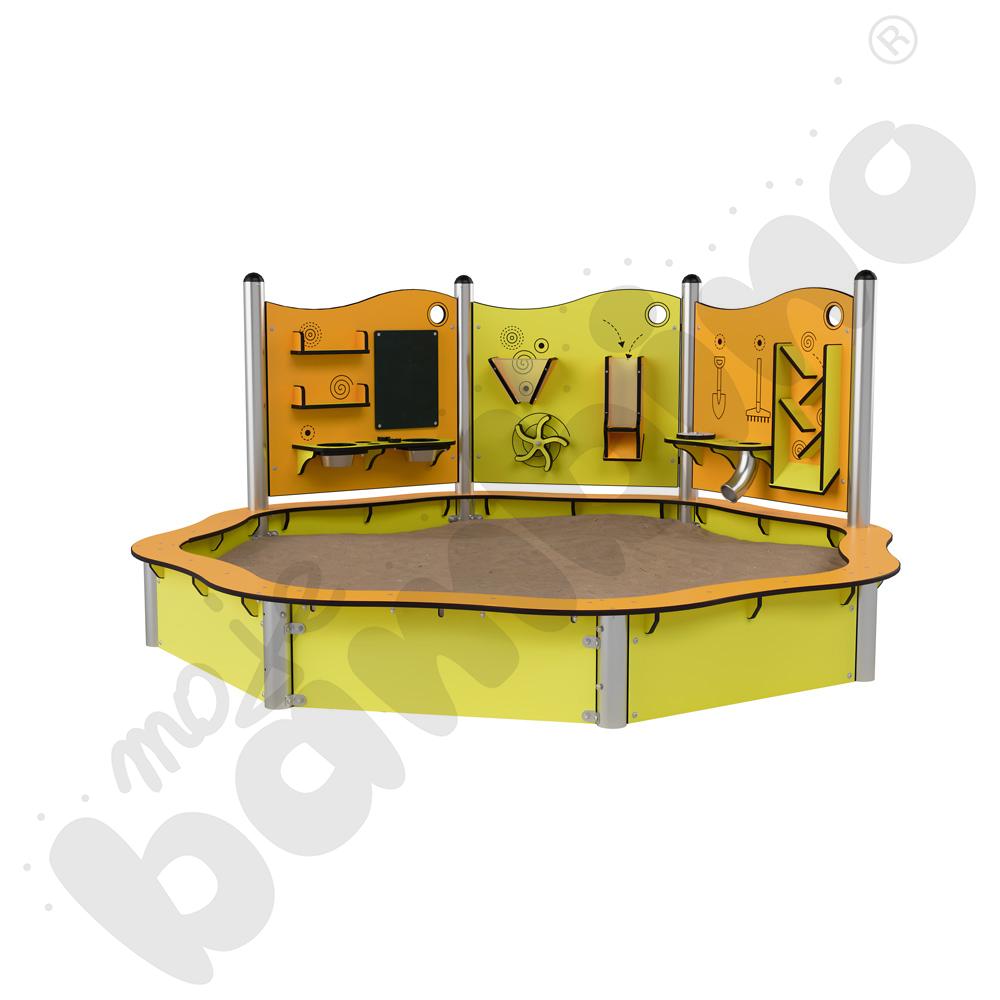 Milo - piaskownica z panelami