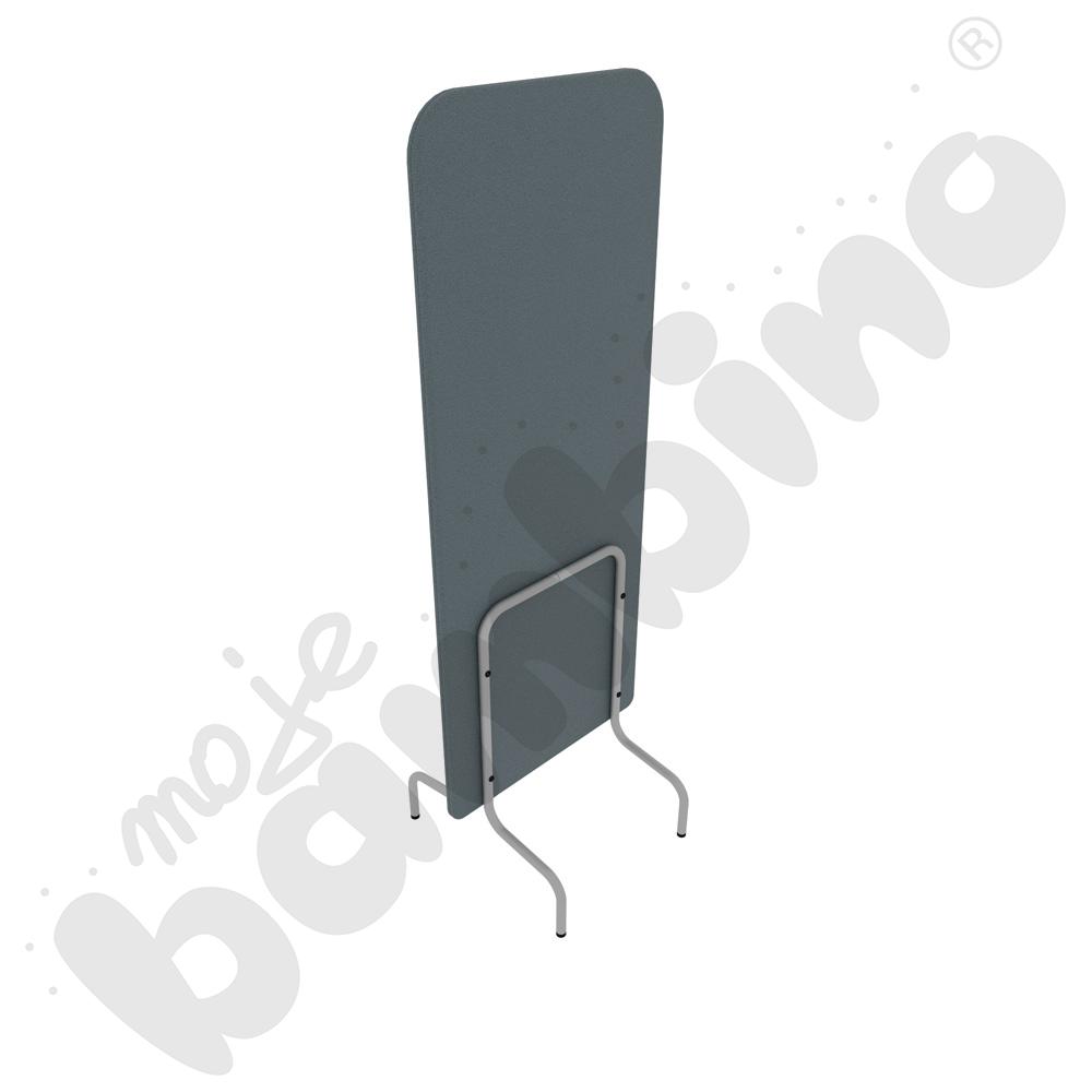 Parawan Versa 60x170 cm z plastikowymi stopkami, stelaż jasnoszary, tkanina BD13