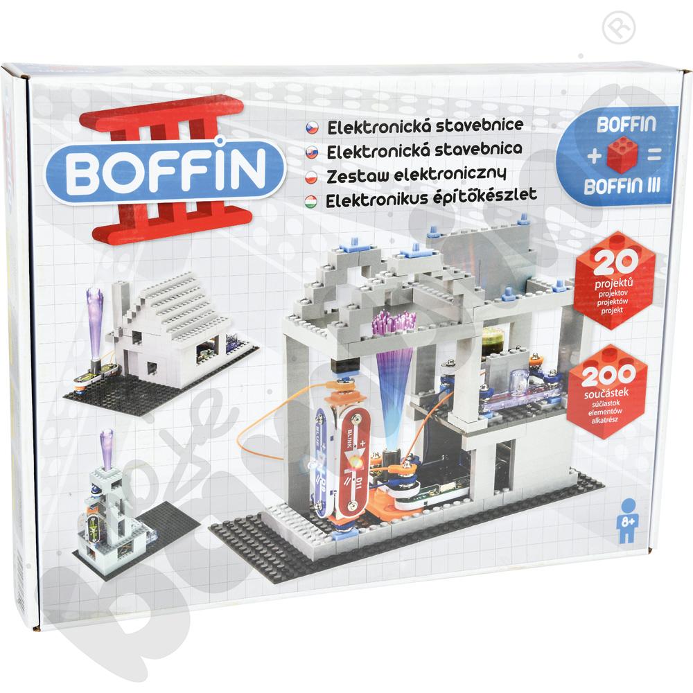 Zestaw elektroniczny Boffin III klocki