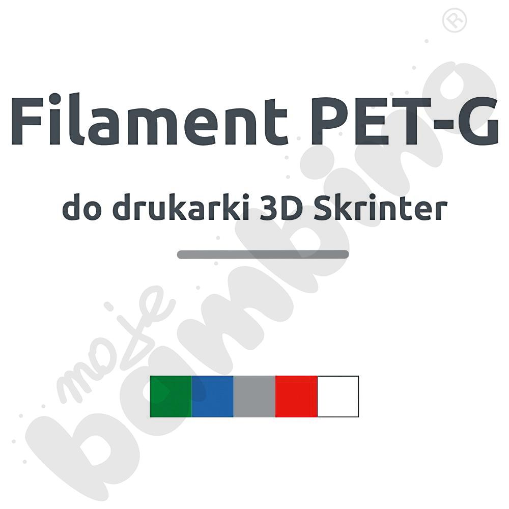 Filament PET-G do drukarki 3D Skrinter - szary