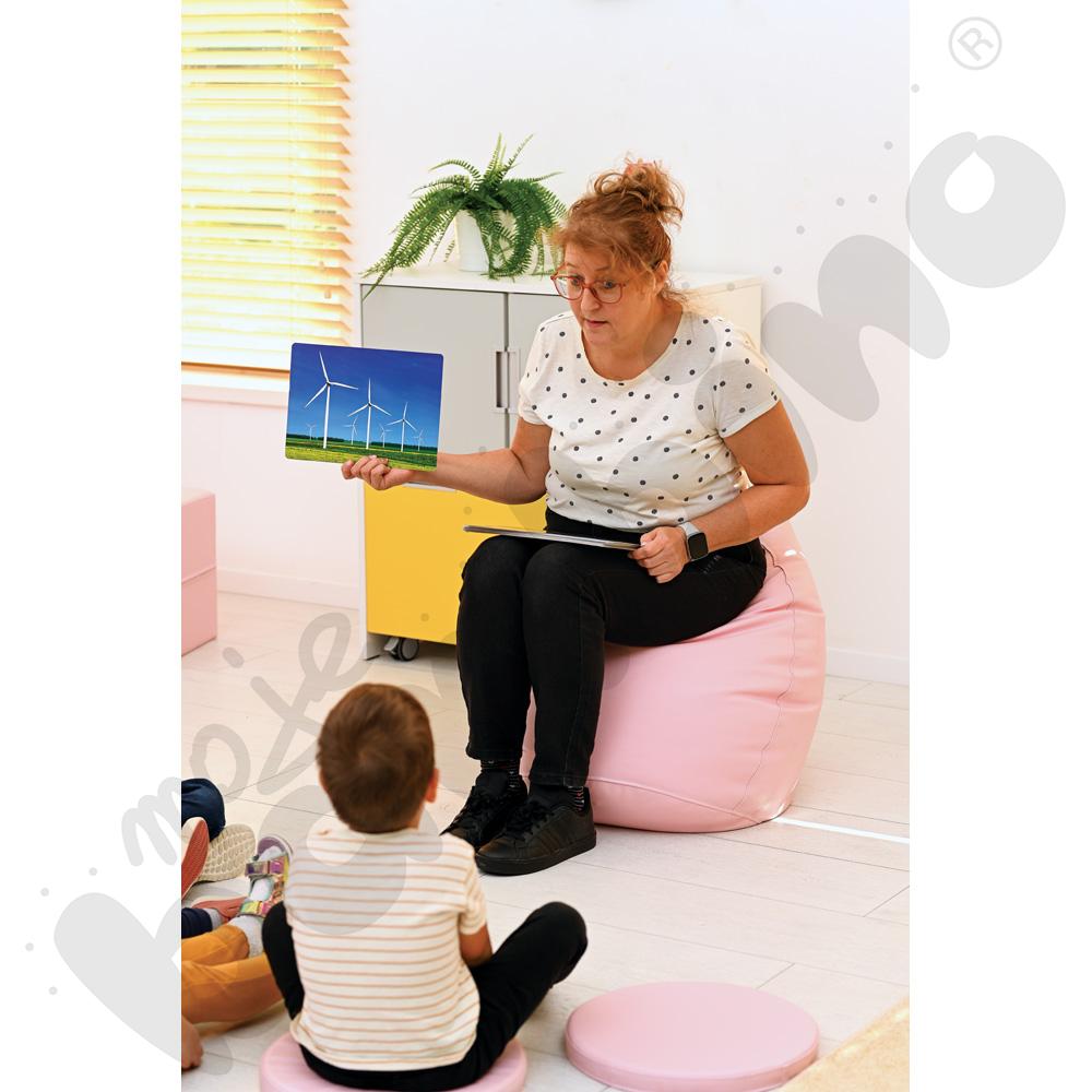 Gruszka mini jasnoróżowy pastel - MED