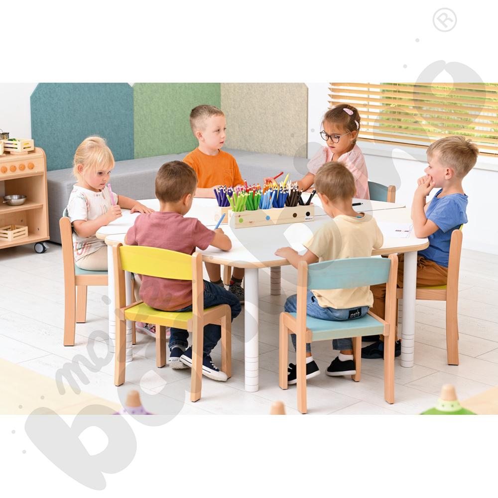 Krzesło Filipek PASTEL błękitne, rozm. 2