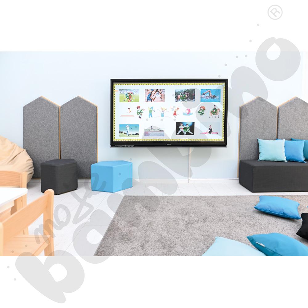 JumboEdu z monitorem interaktywnym insGraf Digital EduSpace 65 i uchwytem ściennym