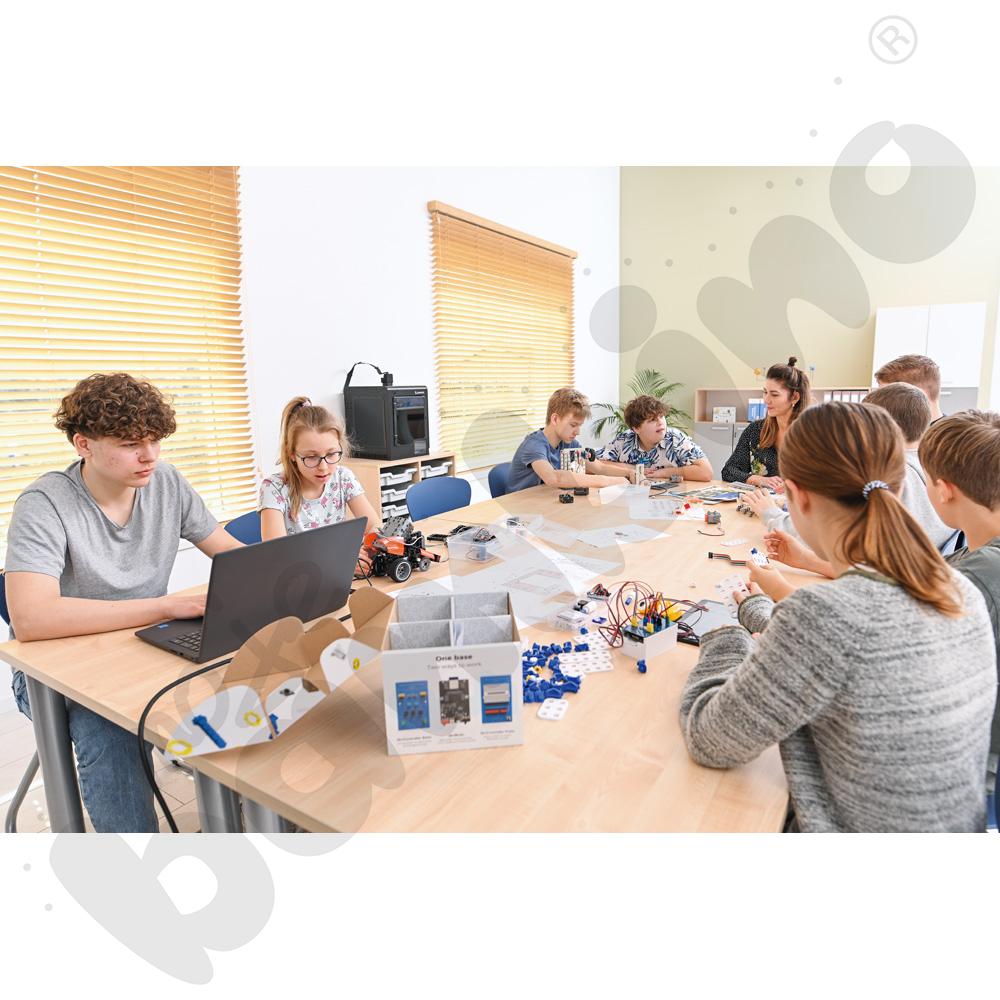 Stół konferencyjny lewy klon 375 Stół konferencyjny lewy klon 375