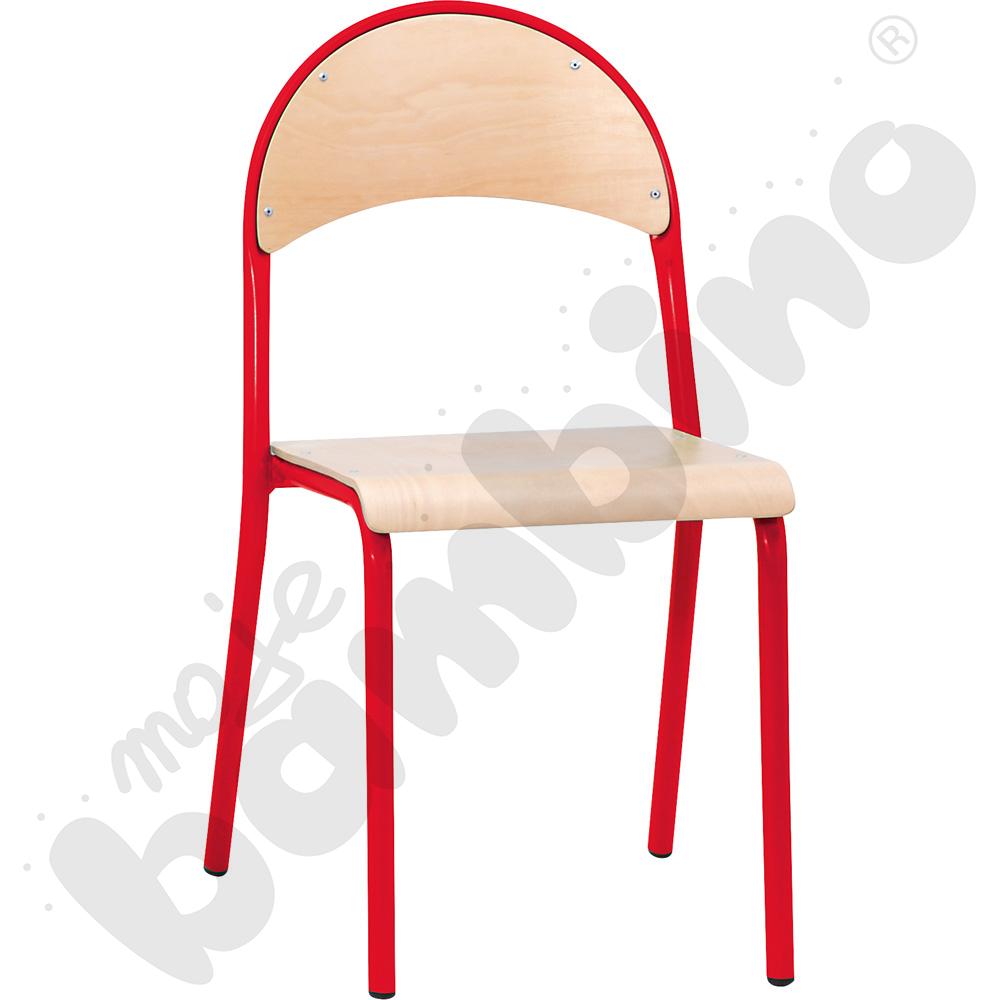 Krzesło P rozm.  6 czerwone
